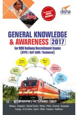 General Knowledge & Awareness 2017 for RRB Railway Recruitment Exams (NTPC/ALP/ASM/Technical)